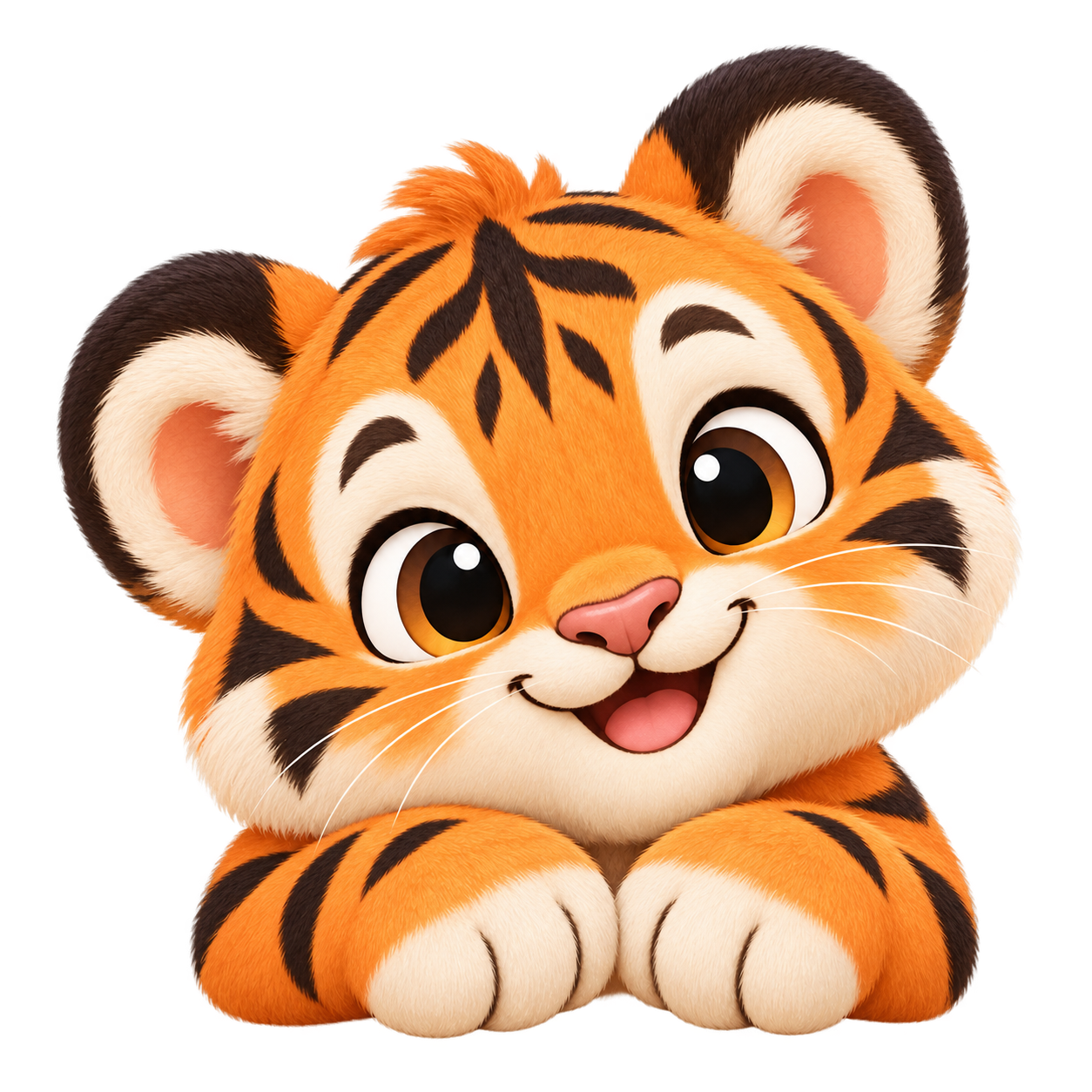 Naka’s friendly tiger cub
